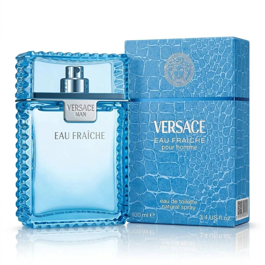 Versace Man Eau Fraîche (Оригинал), Туалетная вода (EDT), 100 мл