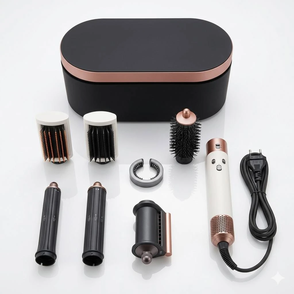 Стайлер для волос Dyson Airwrap Complete Long, Ceramic Pop / Rose (Люкс реплика)