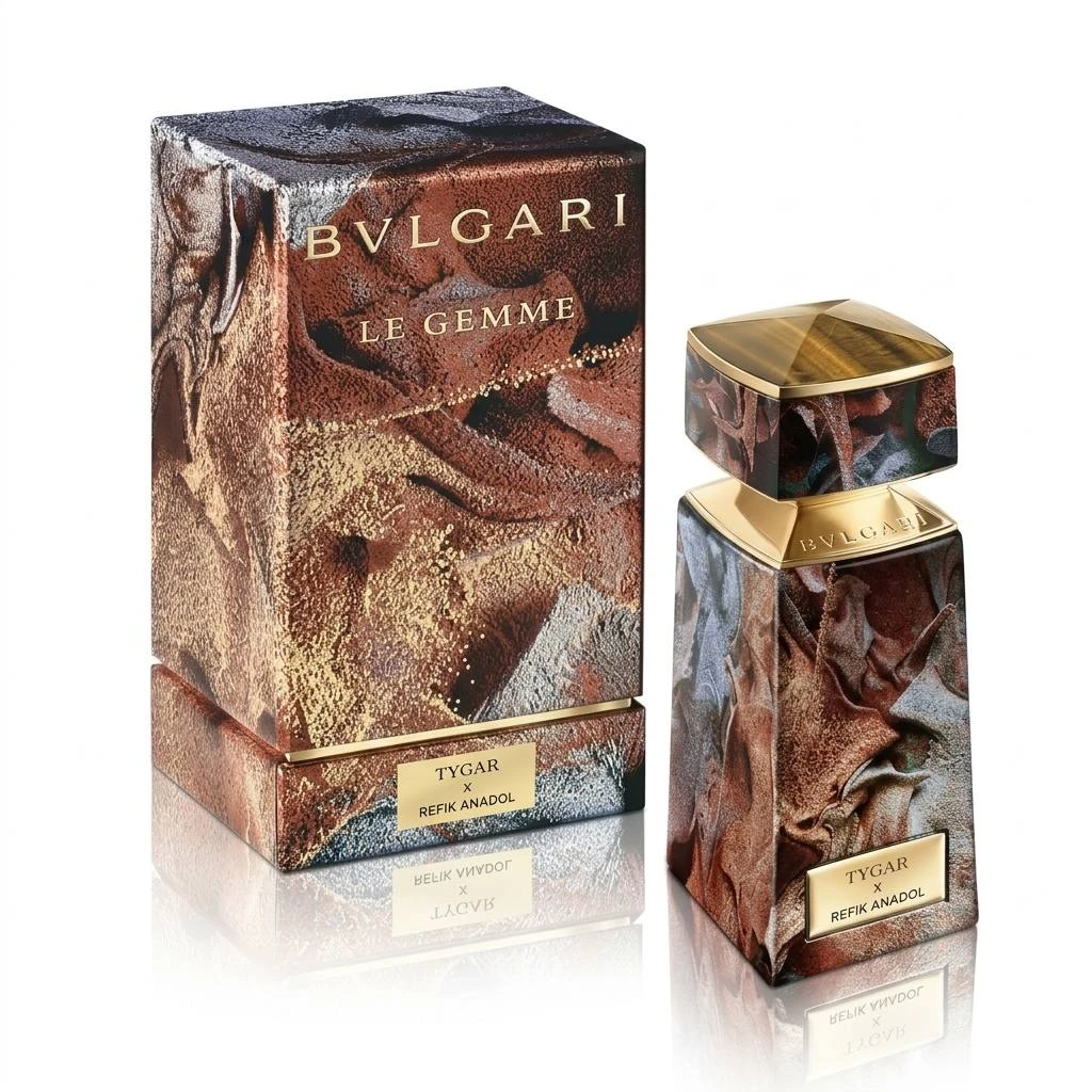 Парфюмерная вода Bvlgari Le Gemme Tygar x Refik Anadol, 100 мл (Люксовый аналог)