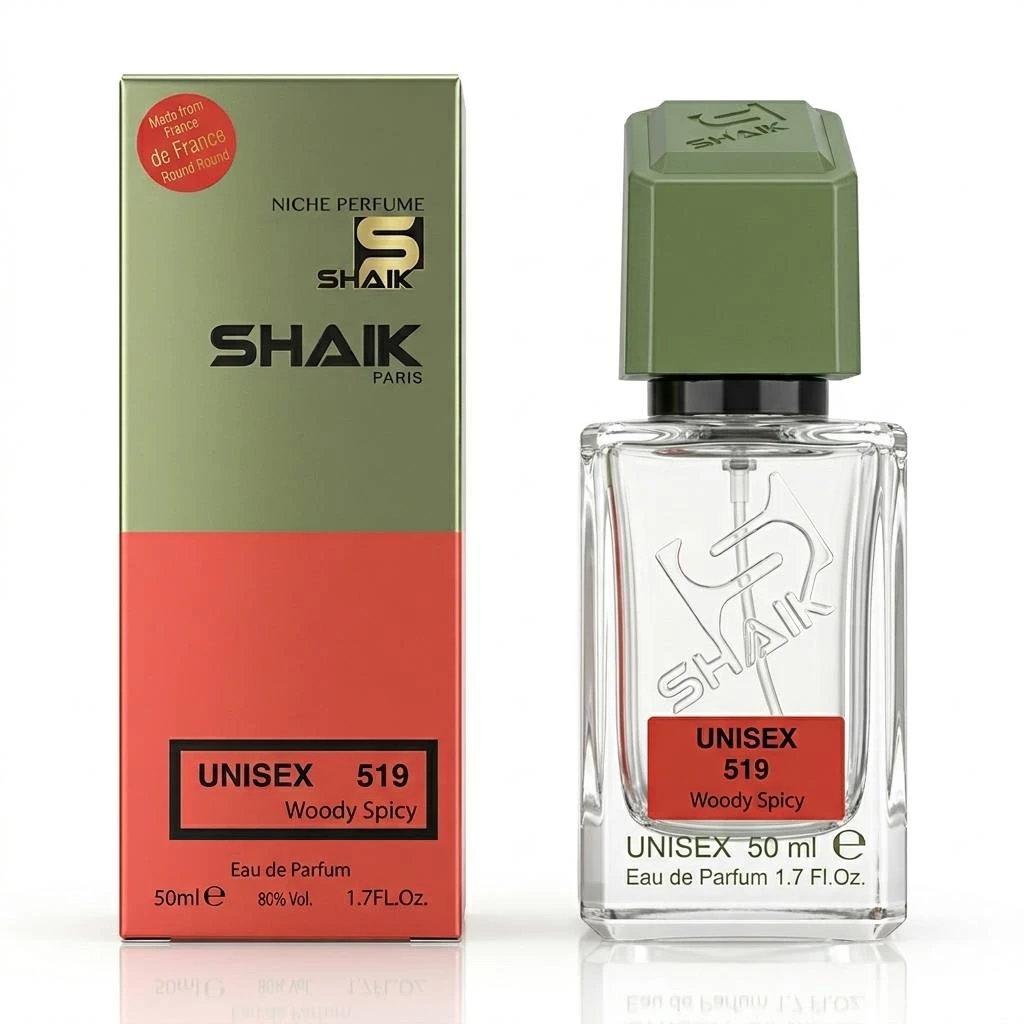 Shaik Unisex 519 Woody Spicy Niche Perfume, парфюмерная вода (Eau de Parfum), 50 мл