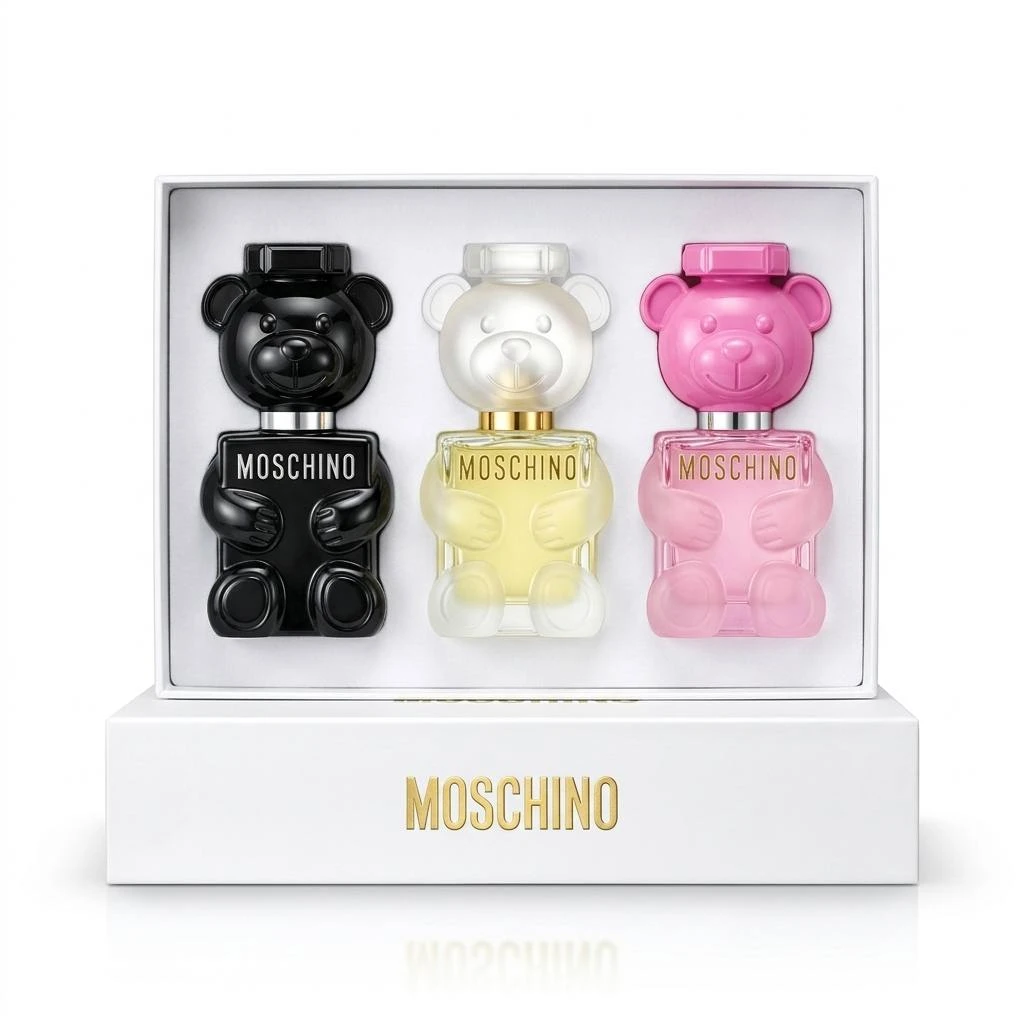 Подарочный парфюмерный набор Moschino 3 шт (Версии ароматов