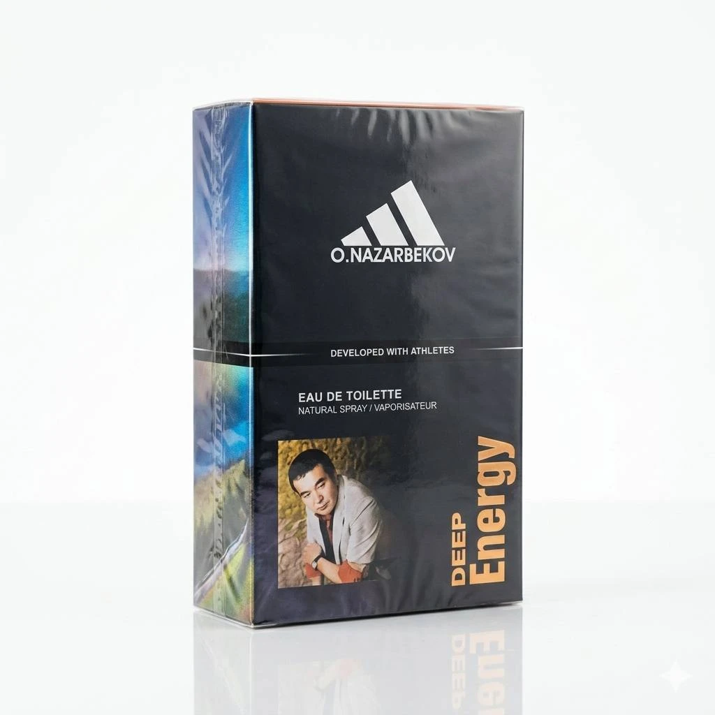 O.Nazarbekov Deep Energy, туалетная вода (Бюджетный аналог / Версия аромата Adidas Deep Energy), 100 мл